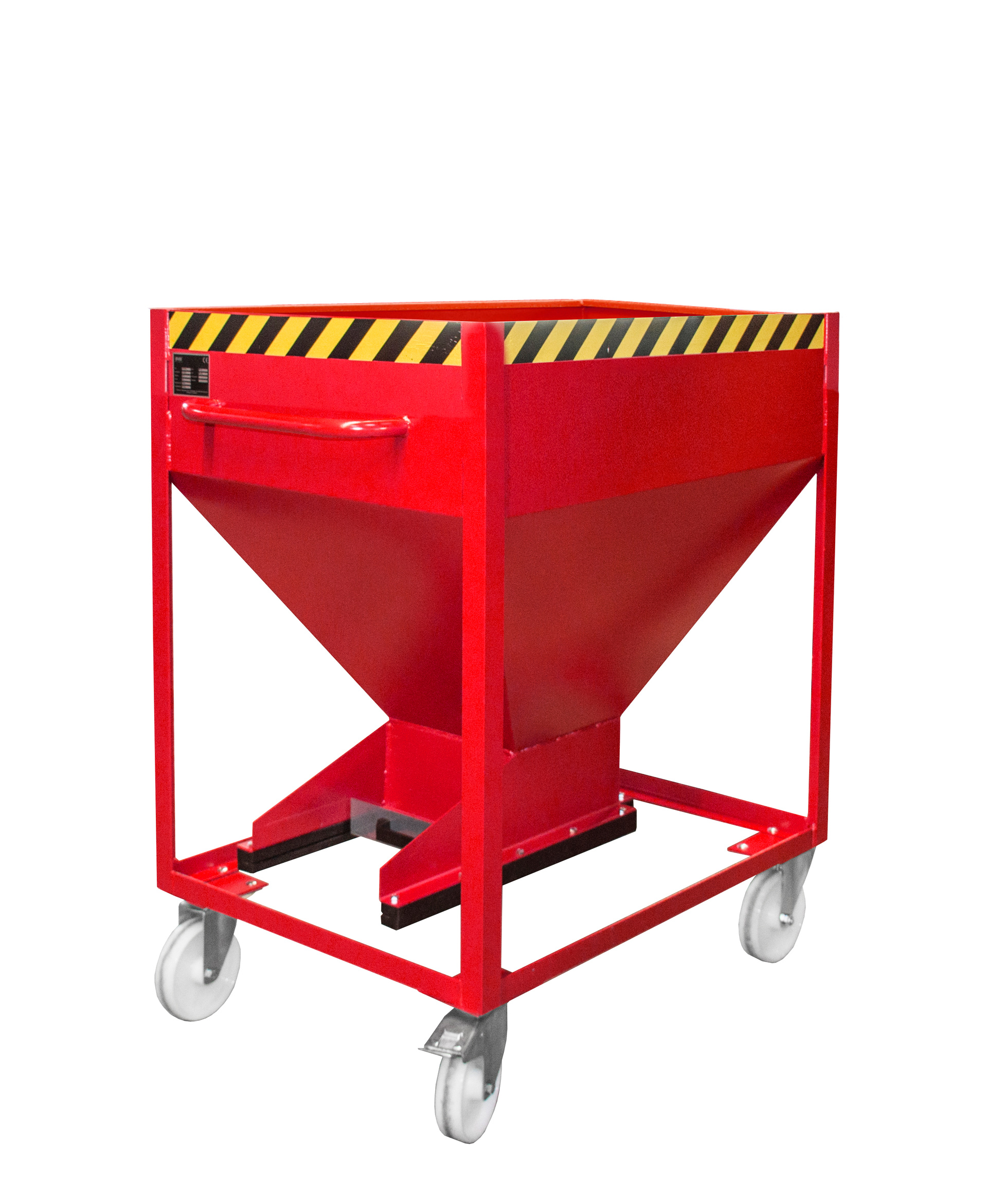 Silobehälter Typ SR-D RAL 3000 Feuerrot